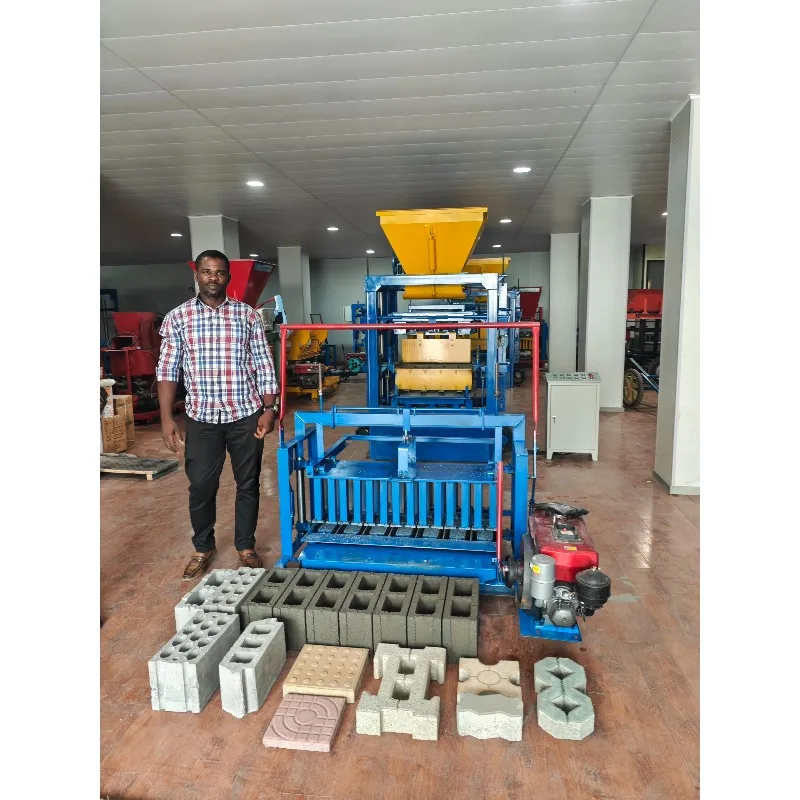 

Electric Brick Press Machine Interlocking Paver Maker for Driveway Patio Construction Landscaping Sustainable Building Material
