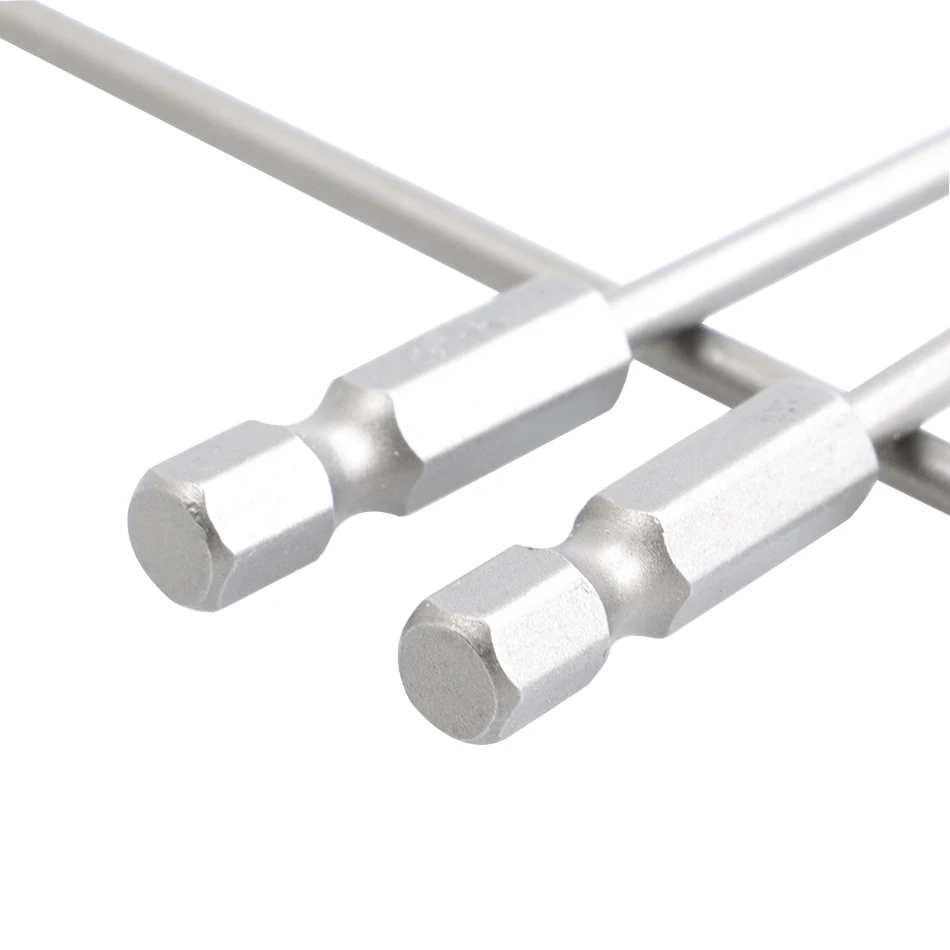 Punta per cacciavite Phillips da 6 pezzi lunga 150mm con punta per cacciavite PH1 PH2 magnetica materiale in acciaio legato S2