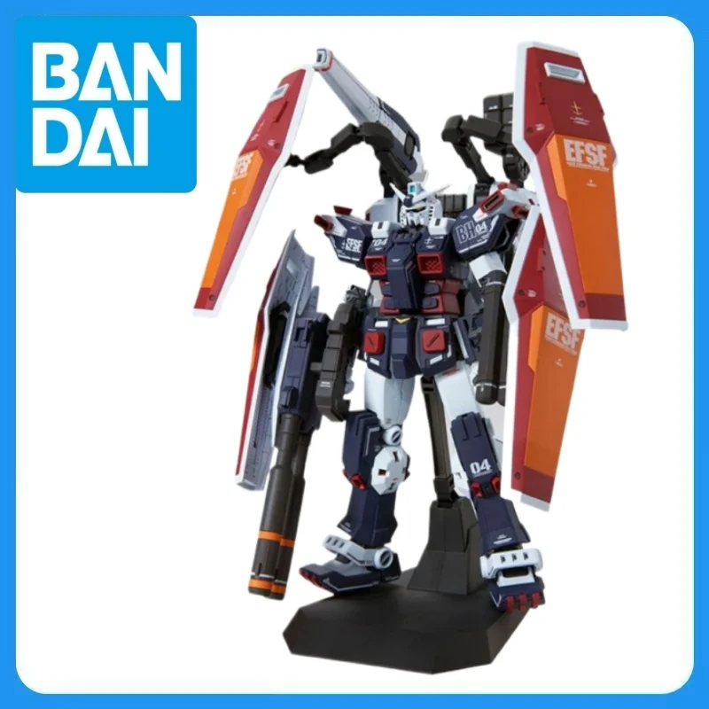 In Stock Genuine BANDAI Kidou Senshi Gundam Thunderbolt FA-78 Full Armor Gundam MG Ver.Ka 1/100 Anime Cartoon Model Toys