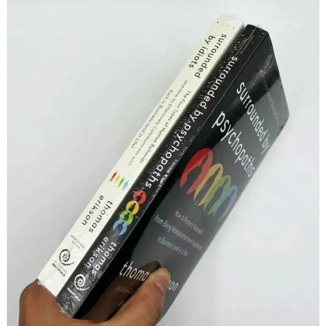 

2 Books Surrounded By Psychopaths/surrounded By Idiots From Thomas Erikson in English Paperback Book