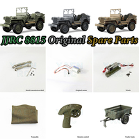 JJRC C8815 Parts Upgrade Parts Trailer Soldier Winch Canopy Metal CVD Original Accessories for C8815 RC Car Upgrade Accessories