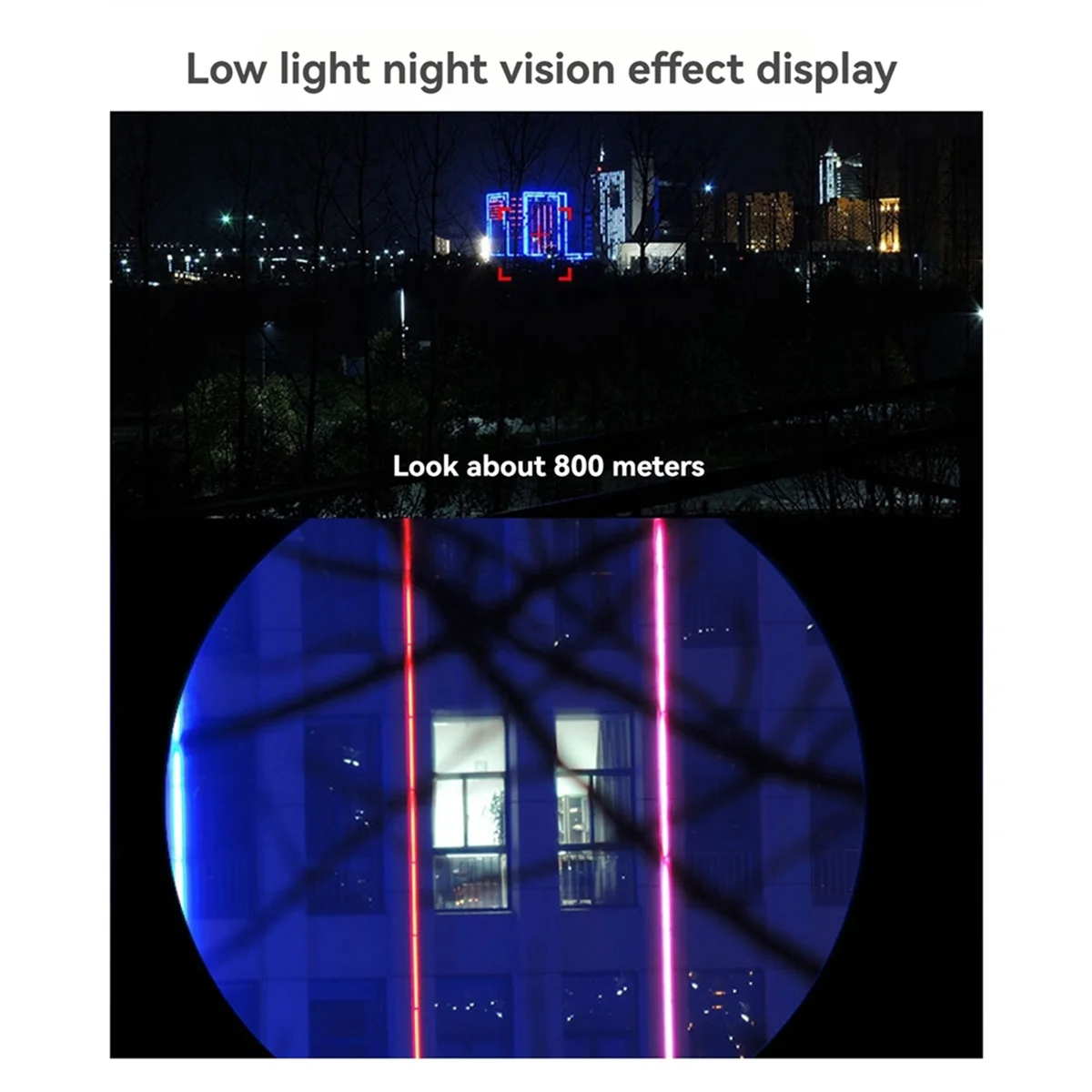 Binocolo da campeggio SMIEA 15000M a lungo raggio 80X80 HD Telescopio ad alta potenza Binocolo turistico Binocolo potente a lungo raggio