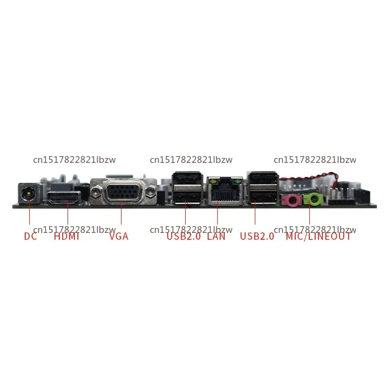 Suitable for Placa base de ordenador todo en  H81, Lga1150 Pin, memoria DDR3, 12-19V, compatible con de 4 Generación