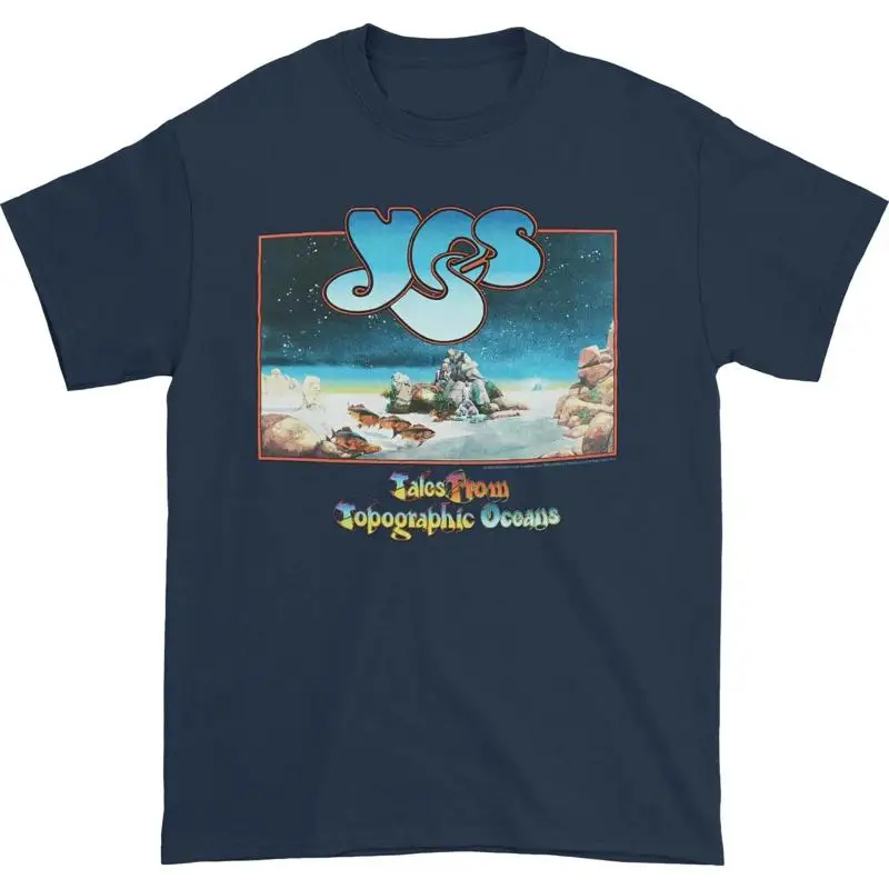 Yes Band T Shirt Album Tales From Topographic Oceans New