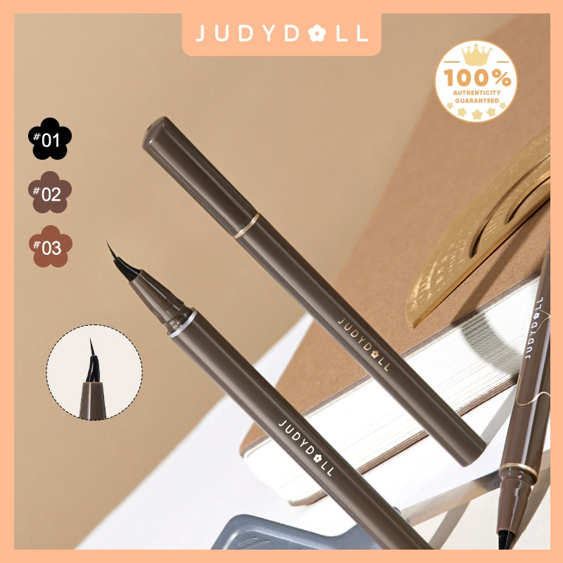 

Жидкая подводка для глаз Judydoll Precision, сверхтонкий кончик, водостойкая, устойчивая к размазыванию, быстросохнущая, долговечная, коричневая