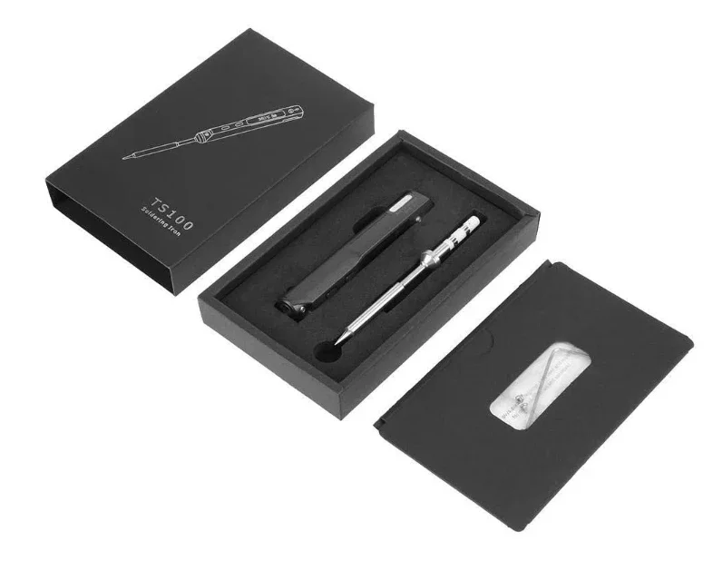 Hot Selling Mini Portable 65W Programmable Digital LCD TS100 Electric Soldering Iron