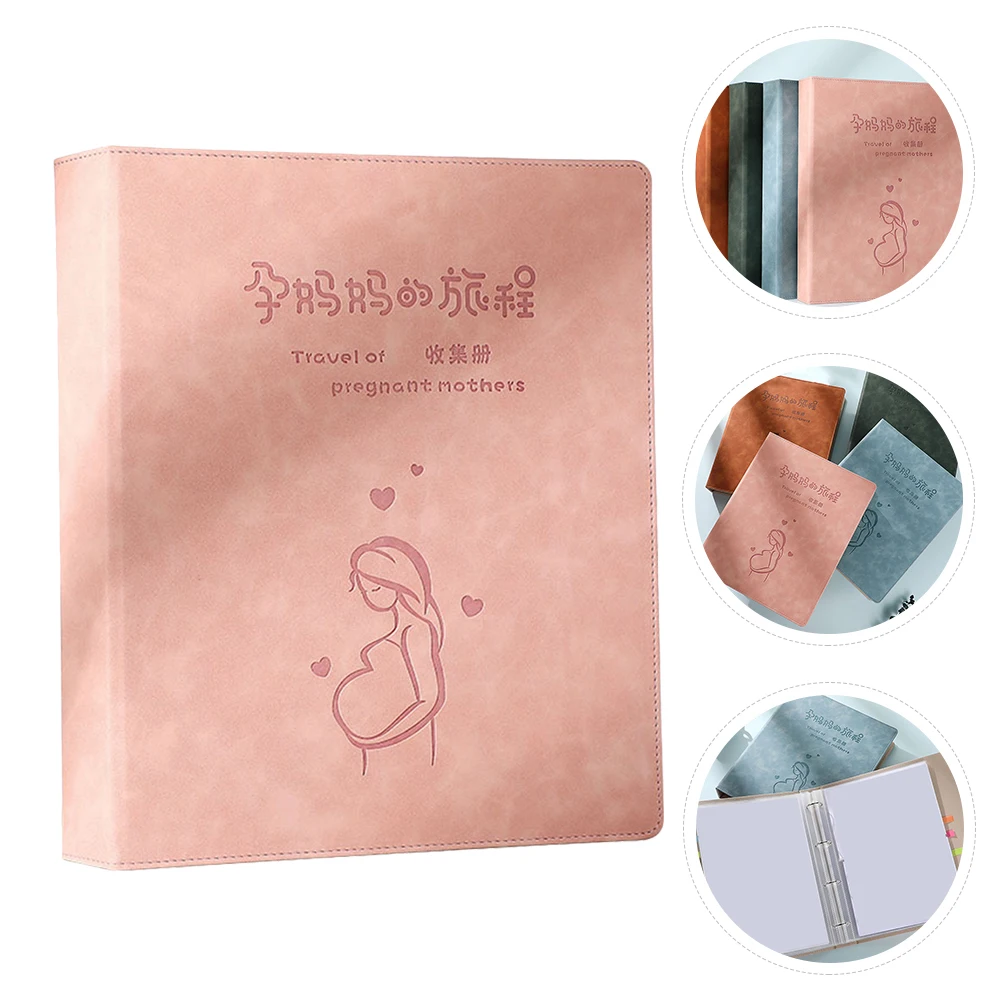 Diario di gravidanza Ricordo Ricordi di maternità Libro Regalo Compatto Portatile Leggero Facile da riporre e trasportare