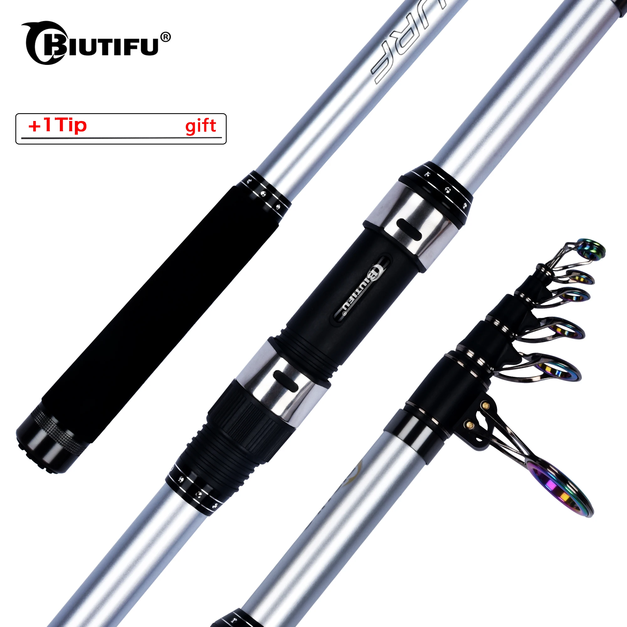 

Telescopic Surf Fishing Rods 3.9/4.2/4.5/5.0/5.3m 30T Carbon Spinning Surfcasting 150g Distance Throwing Inshore Long Rock Pole