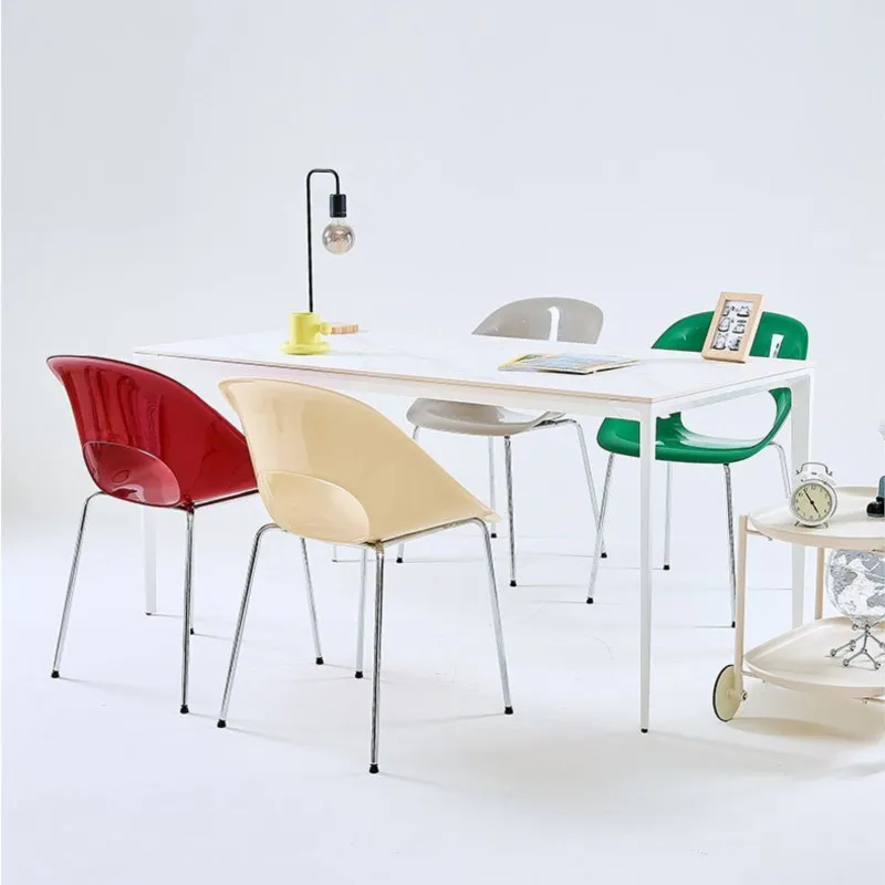 

Joylive Dining Chairs PP Designer Chairs With Backrests For Living Room Dining Room Popular Restaurant Dining Chairs