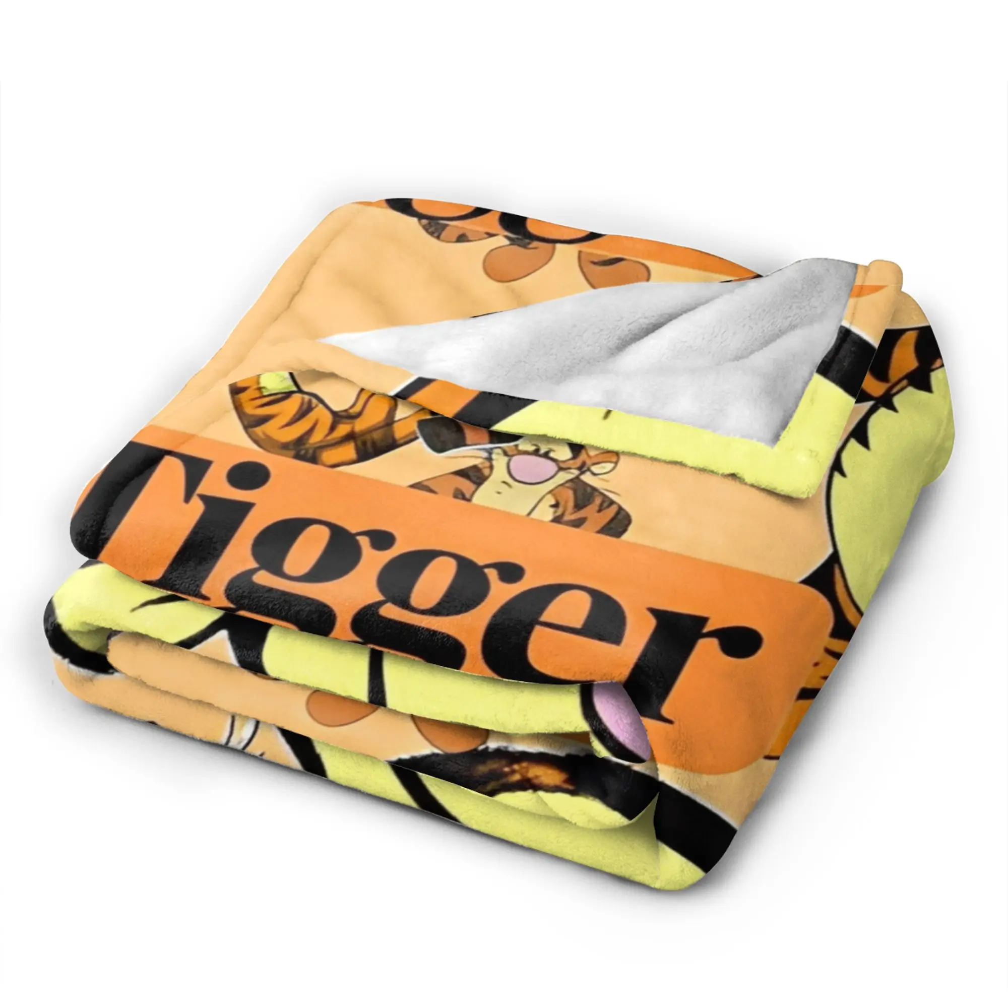 بطانية ويني ذا بوه الكرتونية، بطانيات مريحة فائقة النعومة للسرير مقاس 50 × 60 بوصة، لحاف بمقاسات متعددة