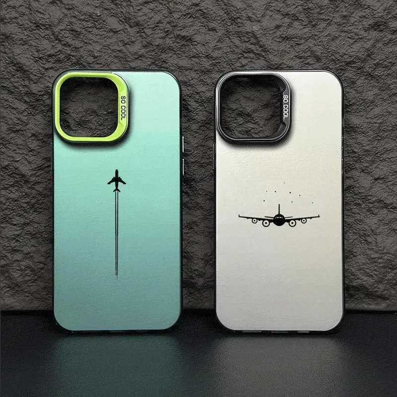 Cool planes taking offs Phone Case for Huawei P30 P40 Mate 30 40 Pro Nova 7 Honor 50 Lens Creative Border Matte Shockproof Cover