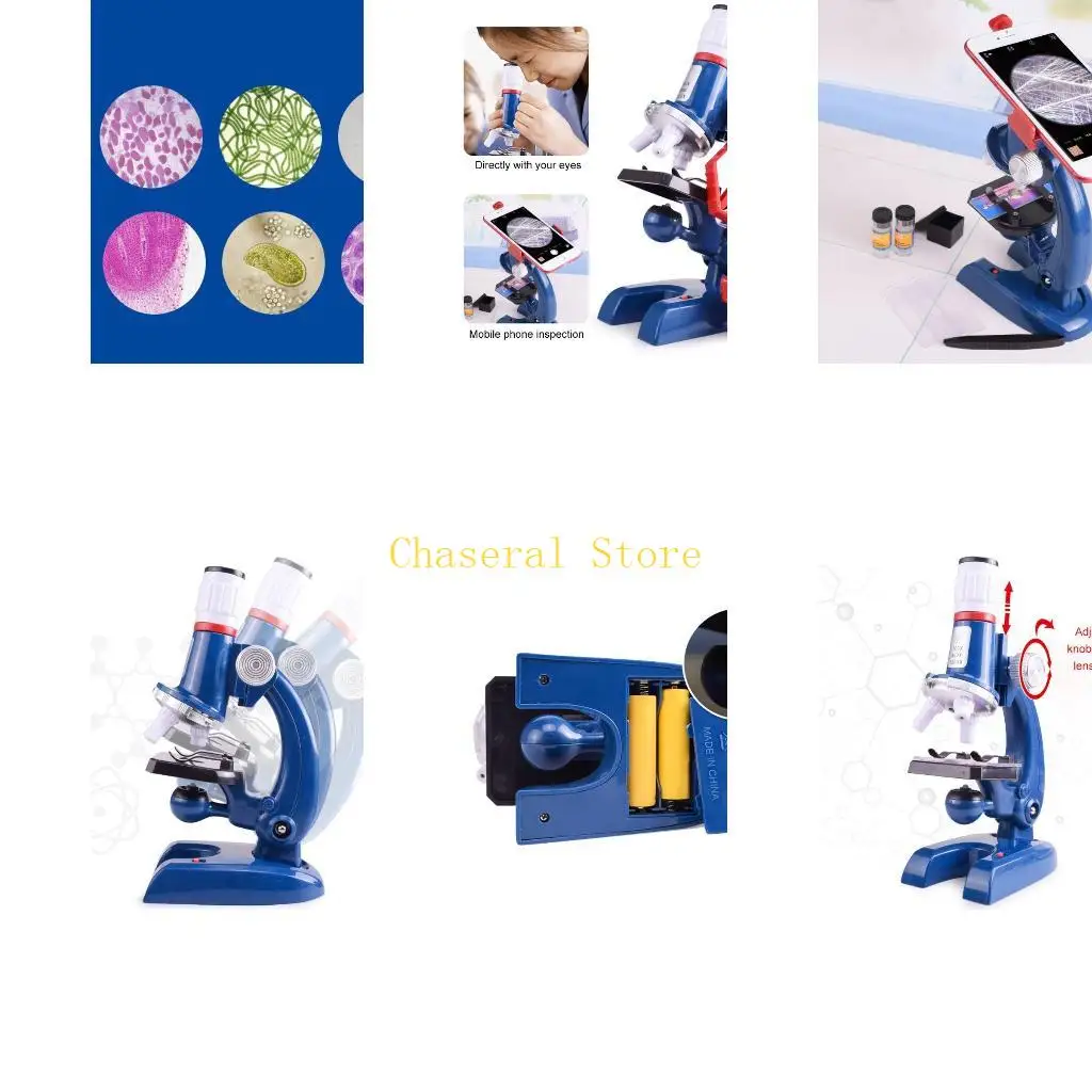 

E7CE Comapct Microscopes 100X-1200X Биологические микроскопы для школьной лаборатории дома