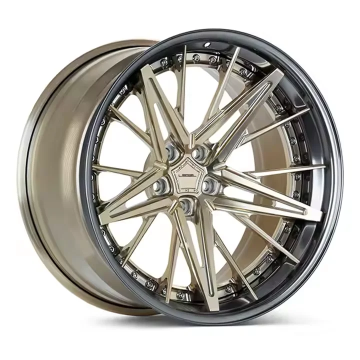 

BW Customized Luxury Double Two--piece 2 Piece 5 Hole 20 Inch Forged Alloy Wheels For High End Racing Cars Wheel
