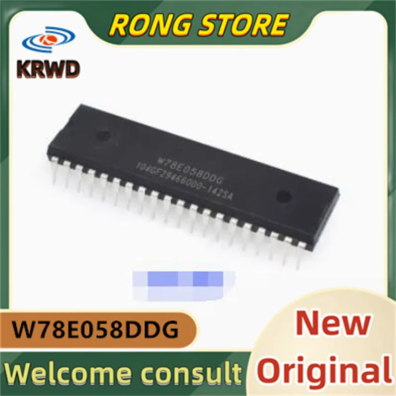 5pcs W78E058DDG   New and Original W78E058 DIP40