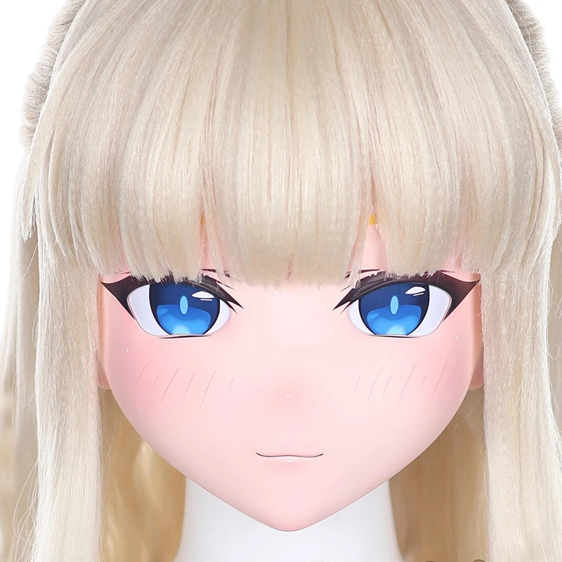 手作りカスタマイズフルヘッドバンドロック人形漫画のキャラクターキグコスプレ着ぐるみマスク樹脂日本アニメ着ぐるみマスク