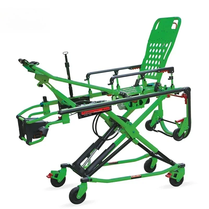

MT Hospital Emergency Automatic electric Loading Ambulance Stretcher Medical Rescue First Aid hospital emergency Trolley
