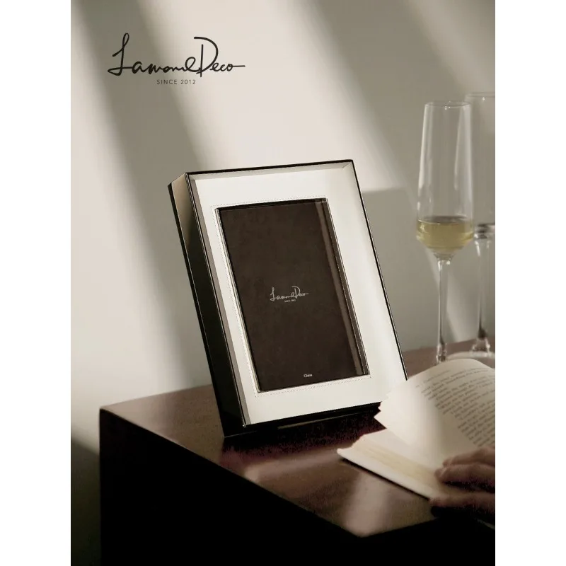 Photo frame table senior sense light luxury 6 inch 7 inch picture frame ornament housewarming birthday gift