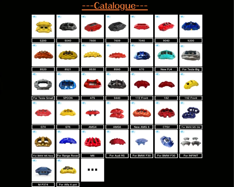 Auto Brake Part 6 Piston Front 18Z Brake Caliper for Por sche Cayenne VW Au di Q7 Volksw agen Touareg S6 MK5 GTI 7L6615150