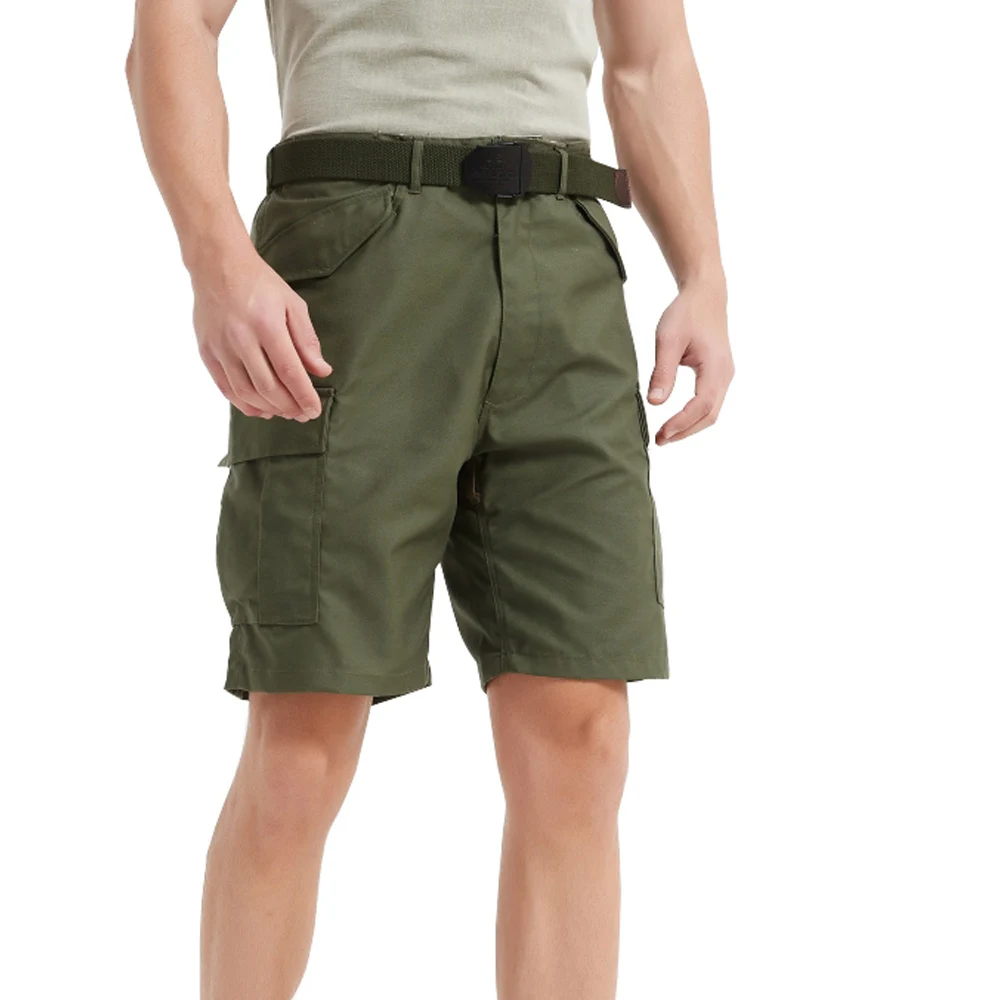 WW2 M65 Shorts Men's Outdoor Training Pants Pure Cotton Uniform Summer Men's American Soldier Uniform Sports M65