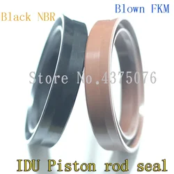 8X14/10X16/12X18/20/13X22/14X20/16X22/24/18X24/26X8/10 IDU FKM Rubber Hydraulic Cylinder Piston Rod  Gasket O Ring Oil Seal