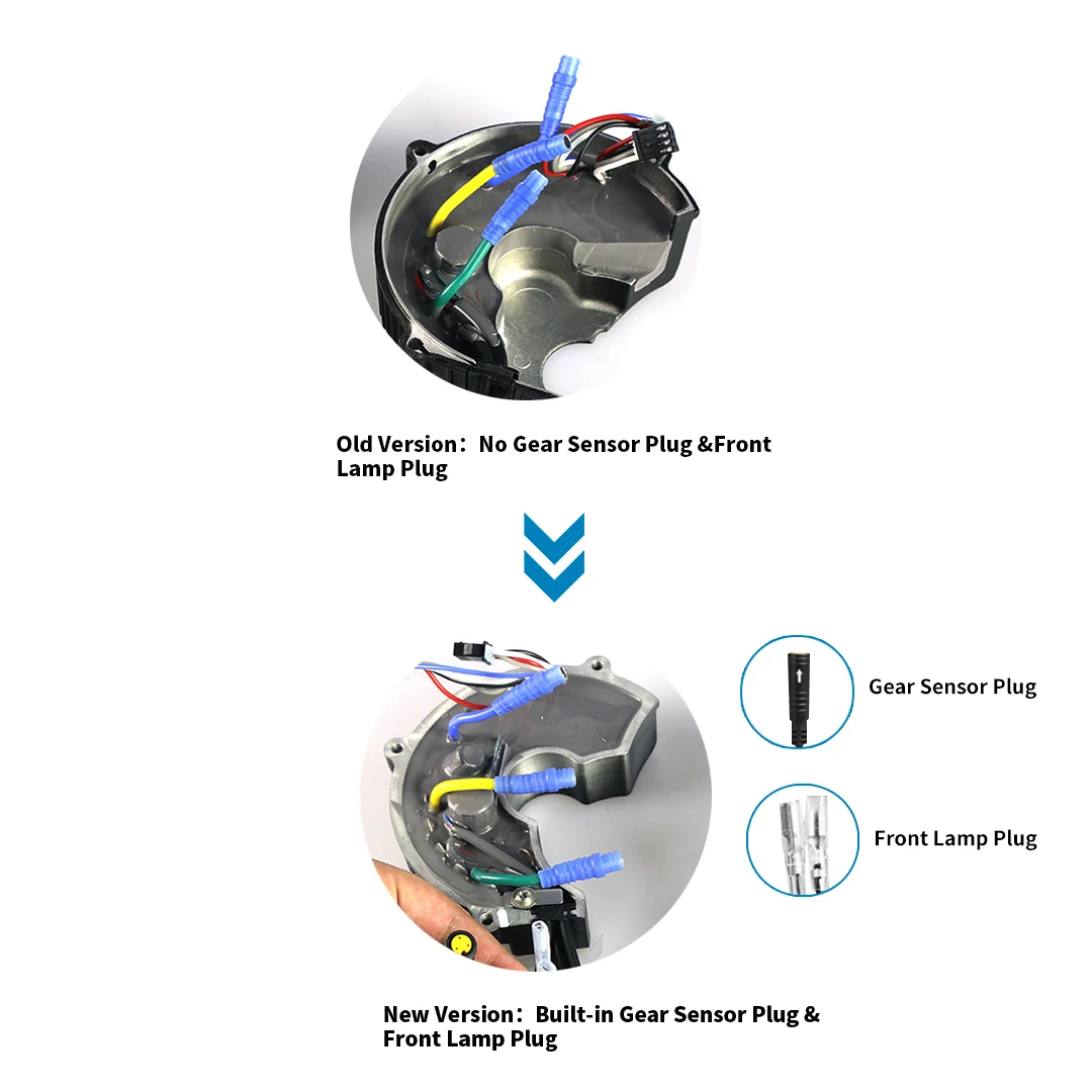 Bafang Controller For BBS01B BBS02B BBSHD Mid Drive Motor 250W 350W 500W 750W 1000W eBike 8FUN Motor Replacement Controller Part