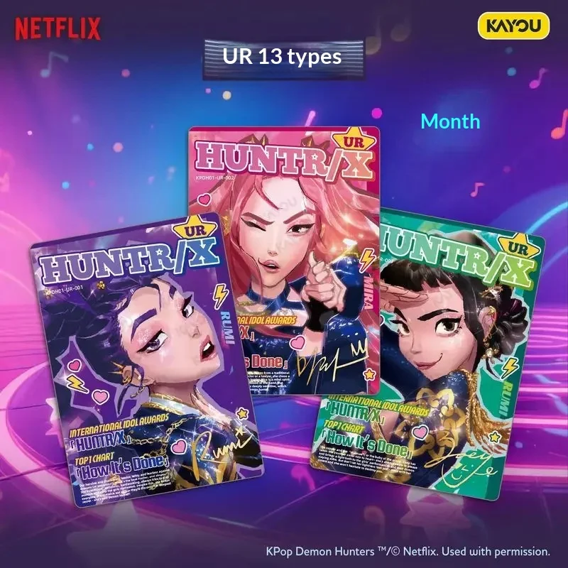 Genuine Authentic Kayou K‑Pop: Demon Hunters Cards Classic Edition Collectible Trading Card Game Box Anime Hobby Toy Gifts view 4