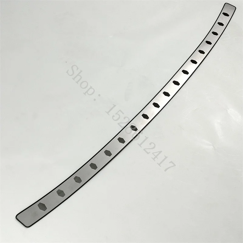 

For Volvo XC90 2016 2017 ~2025 stainless steel tail Stickers Rear bumper Protector Sill Trunk Tread Plate Trim car Accessories