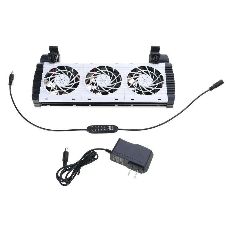 Aquariums Cooling Fan for Fishtanks Low Noise Energy Saving Chiller Aquatic Air Cooler HumidityReducer Chiller System - Image 3