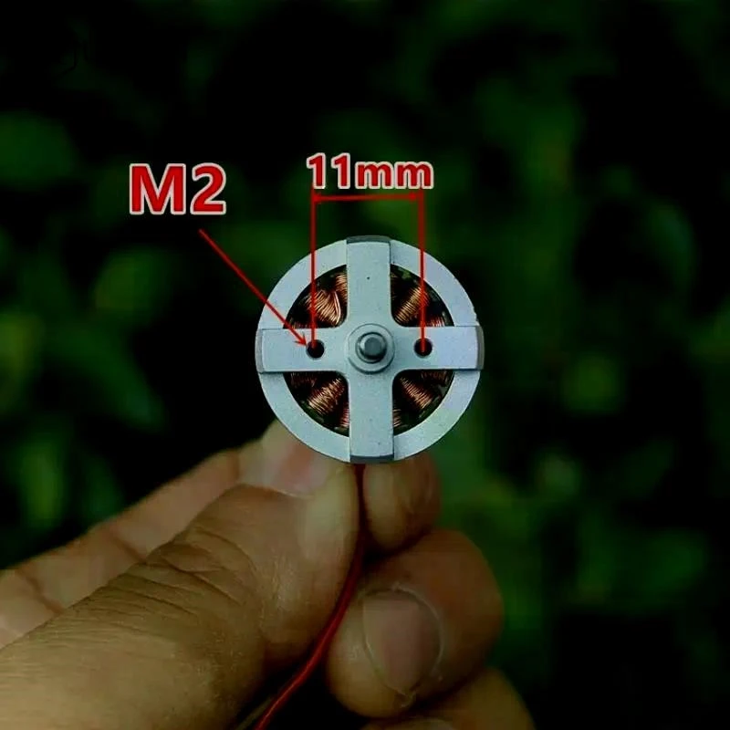 

【W】1 шт. 23,5 мм 2S-3S 3-фазный б/у 1700KV Mini 1806 микро бесщеточный двигатель высокой скорости для RC Drone FPV Quadcopter Aircraft Engine