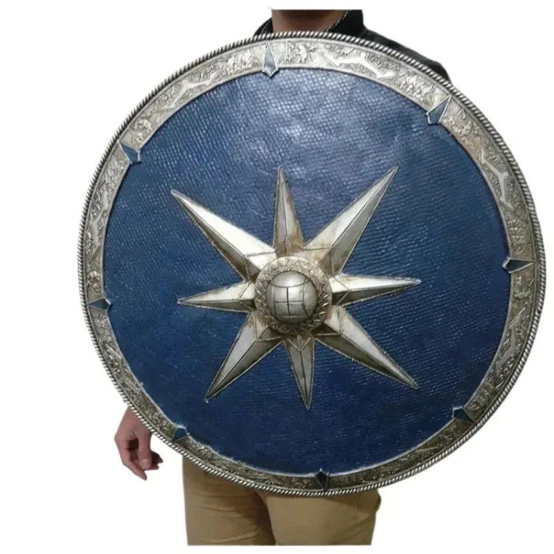 62 cm Il leggendario scudo di Narnia Armi Costume cosplay Puntelli per feste Metallo e resina Made Cosplay Scala 1/1 Fancy Dress Party A