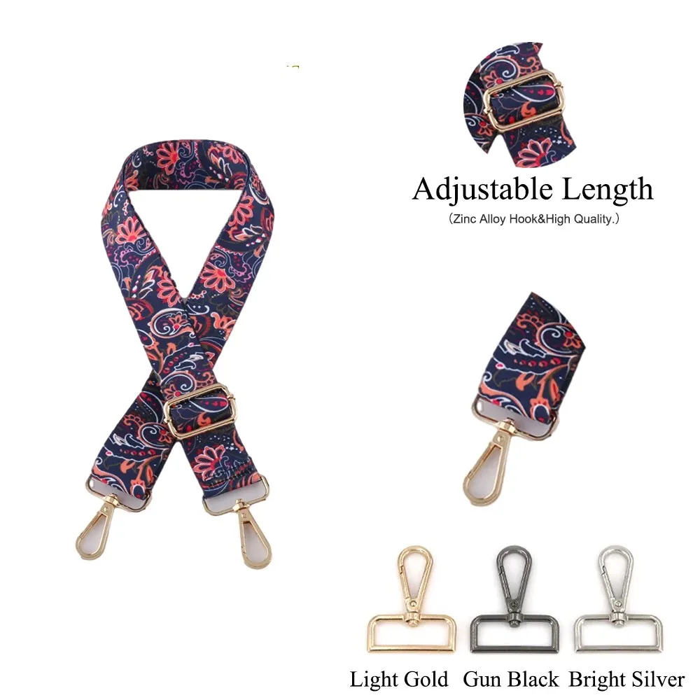 Taschenband-Haltegurt, neue farbige Riemen für Damen, für Umhängetaschen, Messenger, modischer, abnehmbarer, verstellbarer Schultertaschengurt – Detail 17