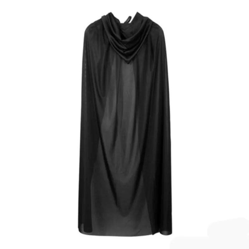 Kostiumy na Halloween w stylu wampira: peleryna, rękawiczki, naszyjnik z krwią i czosnkiem, sztab, odpowiednie do odgrywania ról wampirów.