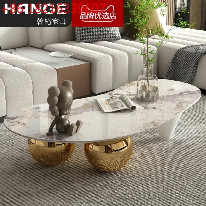 Living Room Home Small Apartment Shaped Pandora Designer Coffee Table