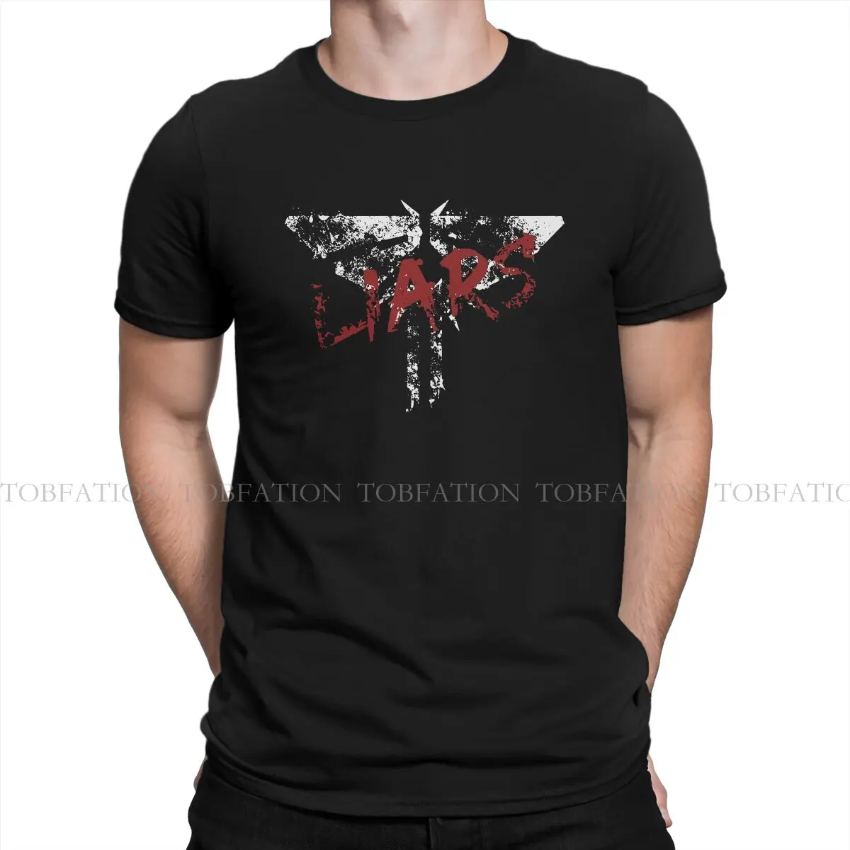 Liars Classic Newest TShirts The Last of Us Tv Series Male Graphic Pure Cotton Streetwear T Shirt Round Neck Oversized