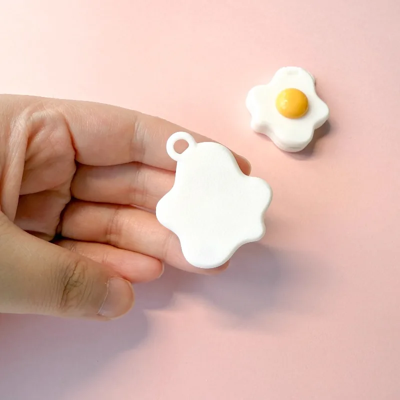 Palette d'aquarelle vide Portable, mignon, style d'œuf, porte-clés, boîte d'aquarelle, rangement d'aquarelle de voyage pour étudiants, fournitures d'art