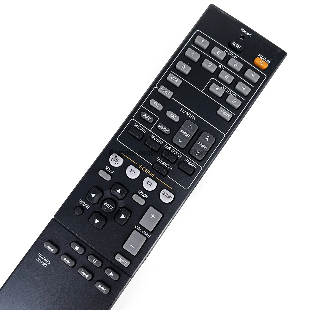 RAV463 ZA11350 For Yamaha AV Receiver Remote Control HTR-3066 RX-V375BL RX-V375 HTR3065 YH-T399U RX-V306 YHT-397BL