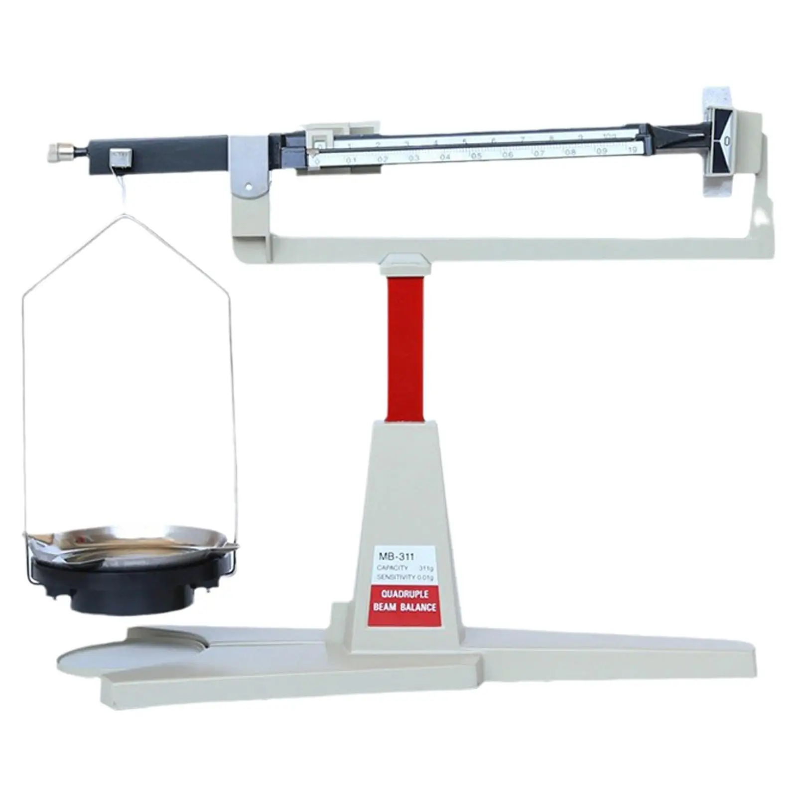 

Механические четырехместные лучевые весы 0,11 г-311 г Лабораторное оборудование Лабораторные прецизионные весы Компактные для школьной лаборатории