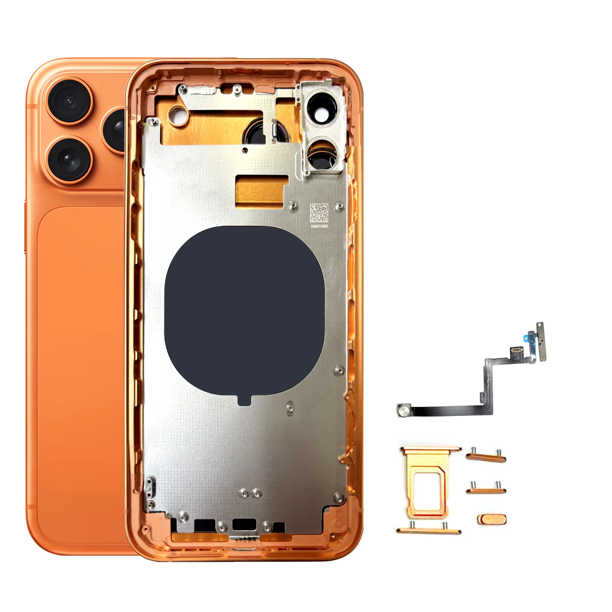 iphone11 128GB カスタム　17pro iPhone11 128GB SIMフリー カスタム外装 17pro風 バッテリー100%表示