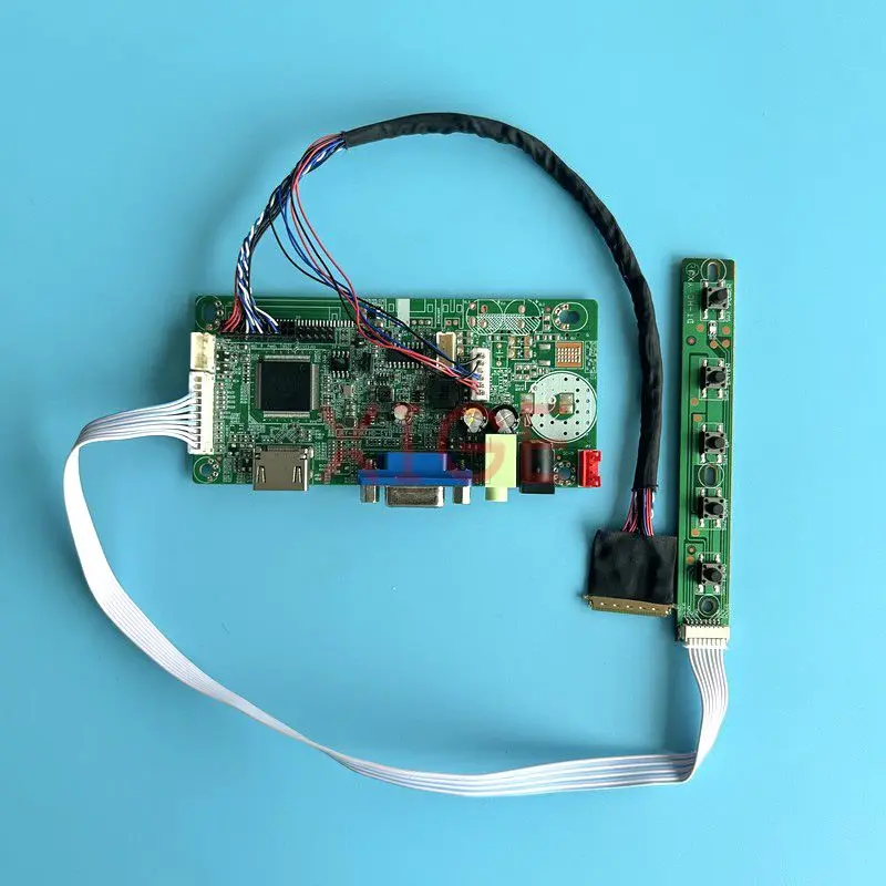 For HT101WSB M101NWT2 M101NWT4 LCD Matrix Controller Board LVDS 40-Pin 1024x600 Kit DIY 10.1