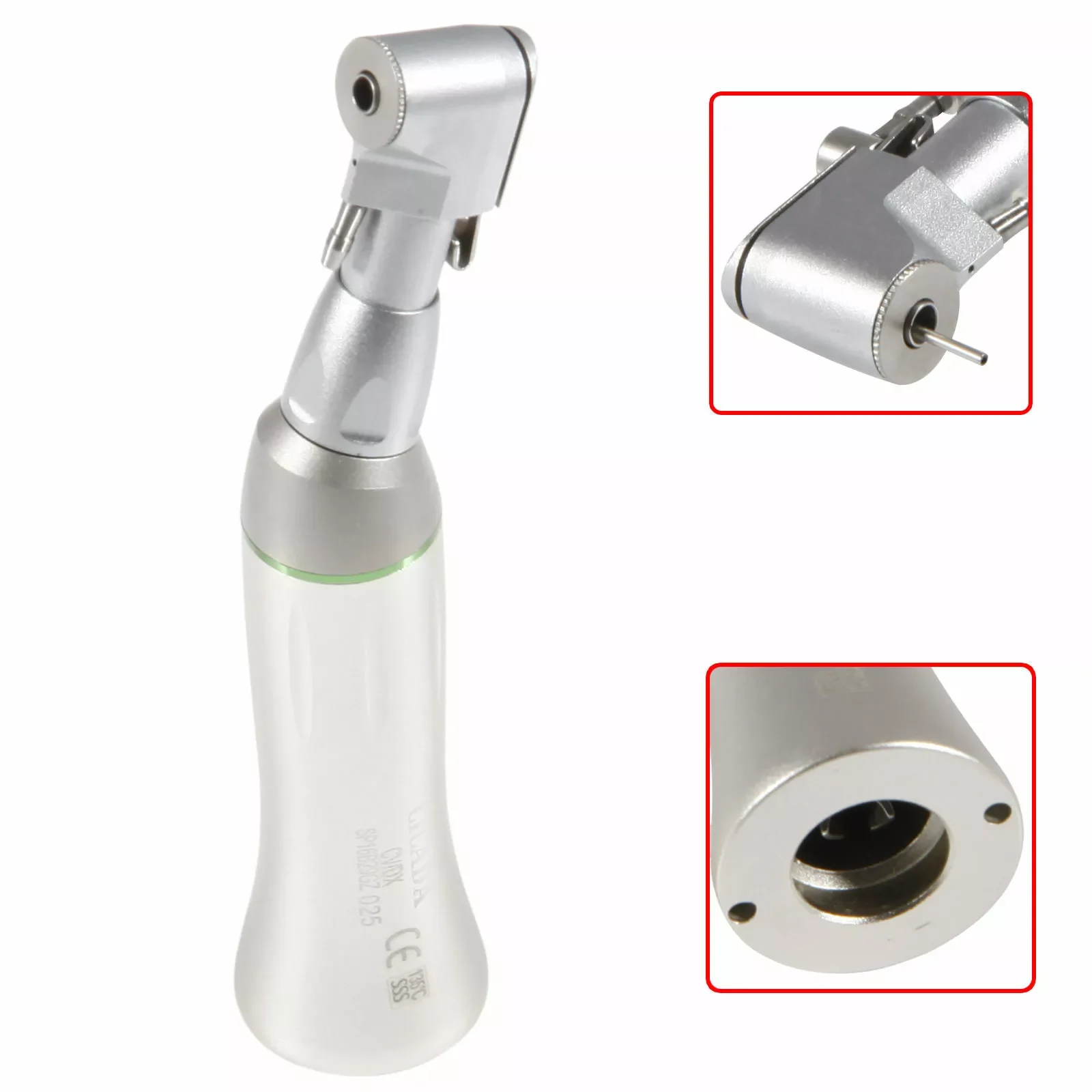 

Dental 20:1 Implant Contra Angle Slow Low Speed Latch Type Handpiece Fit Nsk