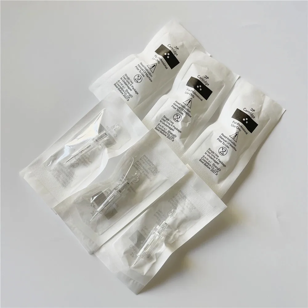 Derma Pen Bayonet Cartridge Replacement Needles Tattoo Eyebrow Lip Needles For Nano Permanent Makeup Tools