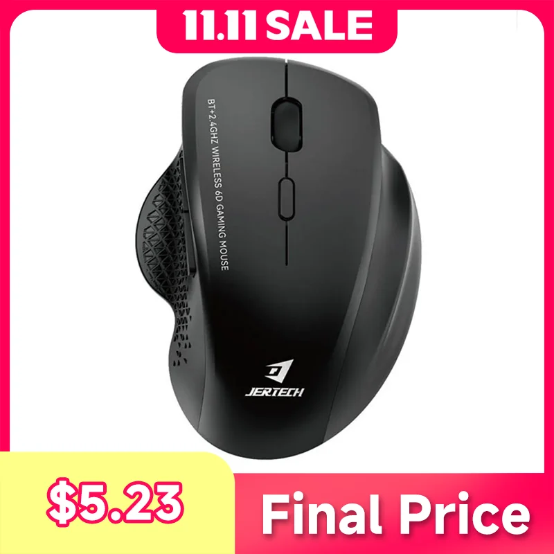 

W500 C-Type Gaming Mouse 3200 DPI 2.4 GHz Bluetooth Dual-Mode Charging Wireless Gaming Mouse