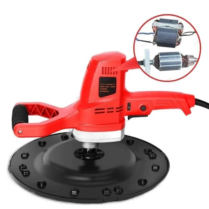 220V Electric Concrete Trowel Smoothing Tool