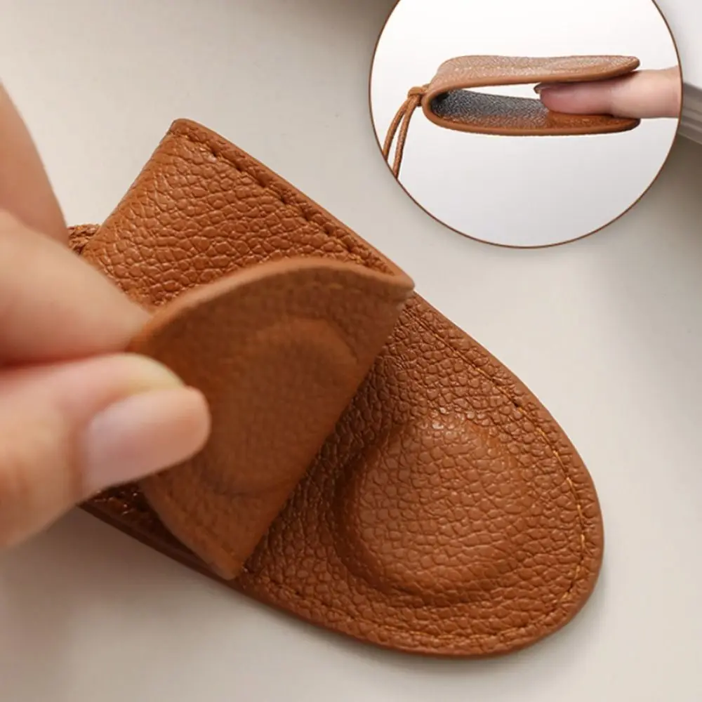 مكافحة خسر بولي Leather الجلود المغناطيسي قبعة كليب النظارات الشمسية تخزين الرقبة معلقة الحبل نظارات كليب قبعة حامل مشبك نظارات الرجال