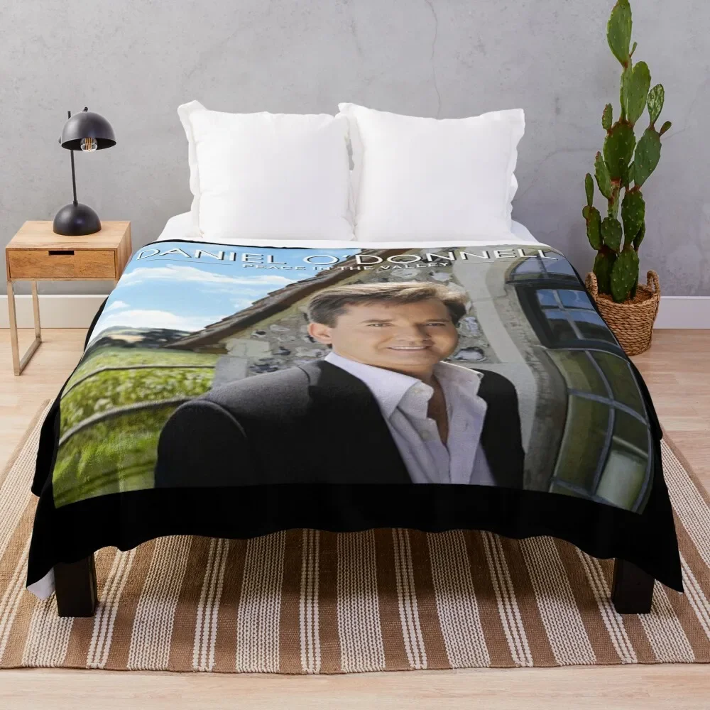 

Daniel O'Donnell Peace in the Valley Throw Blanket valentine gift ideas Soft Plush Plaid Hairy Hair Blankets