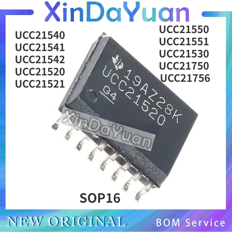 5 قطعة UCC21540DWR 21541 21542 21520 21521 21550 21551 21530 SOP-16 UCC21756 #1