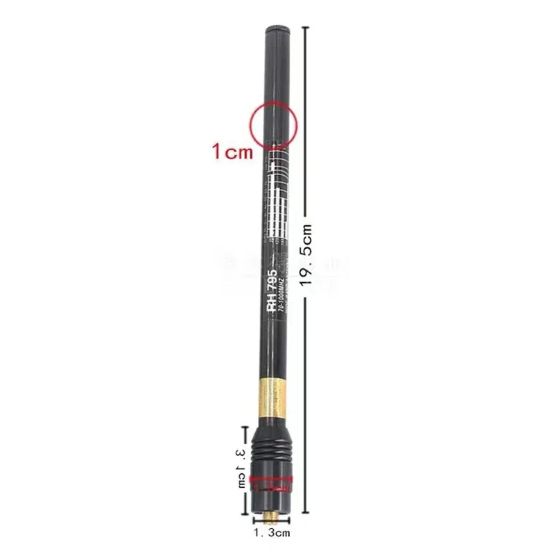 Nagoya RH795 Female Antenna SMA Female Wide-band 70-1000MHz 10W DIGITAL SCANNER RH-795 Handheld Radio Antenna