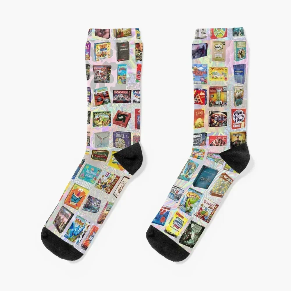 Board Games Socks essential christmas stocking anime Socks For Women Men's