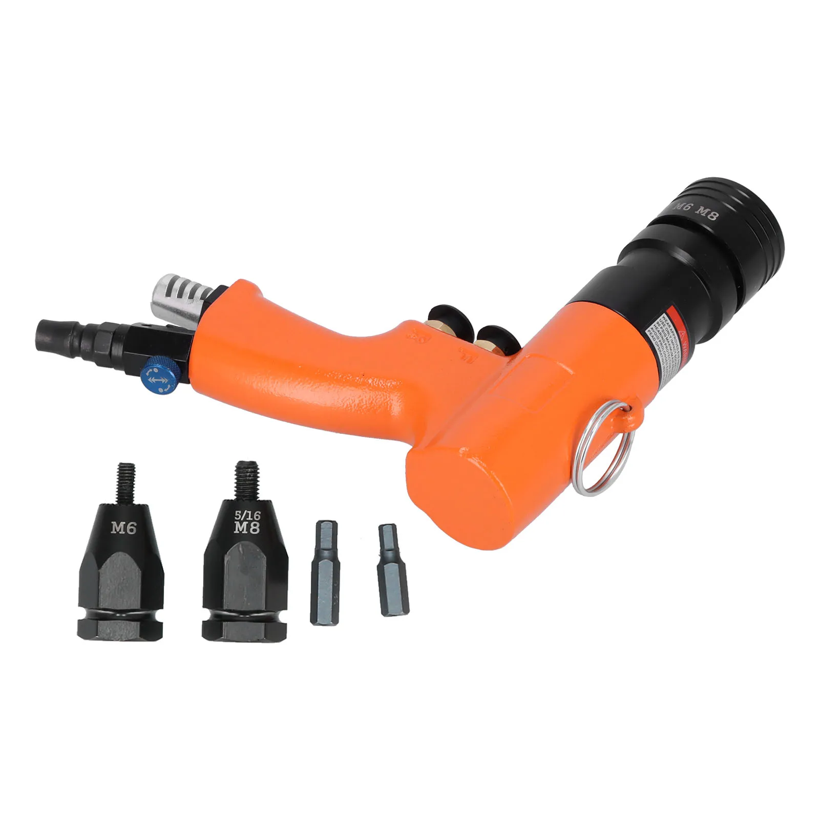 KV-7803E Pneumatic Riveting Gun Industrial Grade Alloy Steel Air Pull Nut Guns for Decoration Containers Pneumatic Riveting Gun