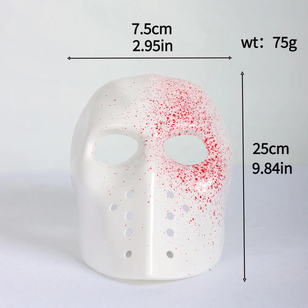 Horror Bloody Demon Killer Jason Skull Mask Cosplay Thicken Plastic Devil Masks Halloween Carnival Purim Party Costume Props